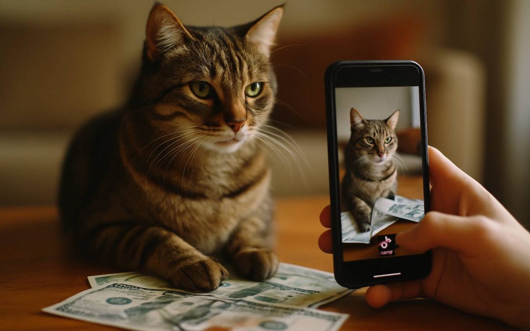 Monétiser tiktok : et si votre chat valait plus que votre salaire ?